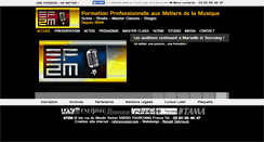 Desktop Screenshot of ef2m.com